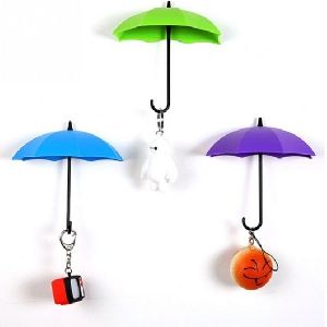 Colorful Umbrella Wall Rack Wall Key