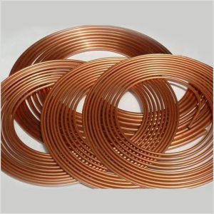 Copper Pan Cake Coil