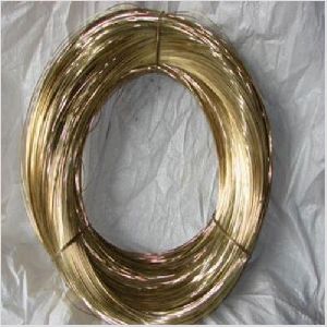 Riveting brass wire