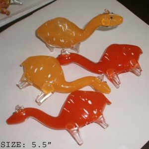 Animal Smoking Glass Pipe