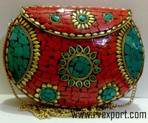 Metal and Mosaic Bag