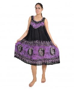 Women Summer Batik Dresses