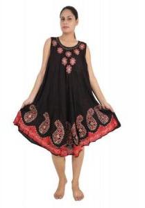 Rayon Stylish Embroidery Maternity Dresses