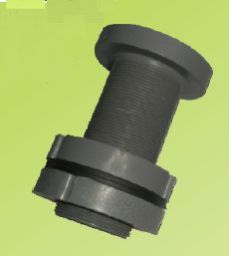 PP Threaded Hose Nipple