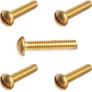 Brass Round Head Screw