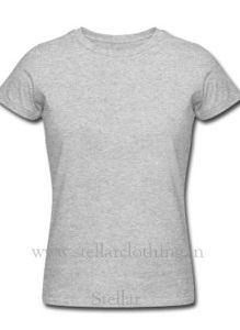 Cotton Womens Plain T-Shirt