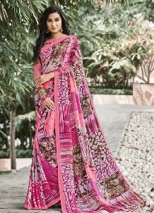 Georgette Printed Saree