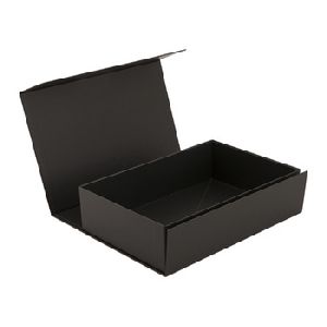 black packaging carton Box