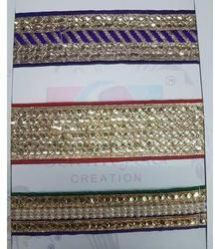 zari border laces