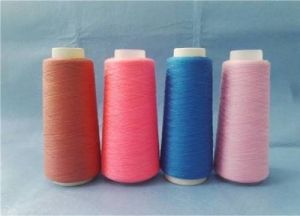 dyed viscose yarn