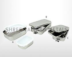 Rectangular Plastic Lid Container