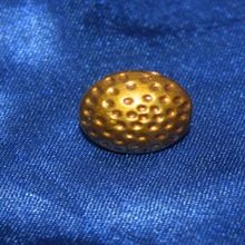Good quality plastic plating gold button