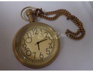 Brass Pocket Watch