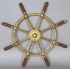 Brass Ship Wheel