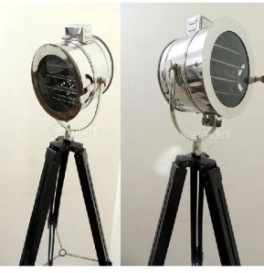 Classy Decor Nautical Marine Steel Tripod Floor Lamp