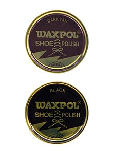 SHOE POLISH BLACK AND DARK TAN