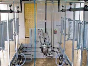 milking parlor