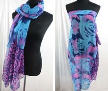 fancy design viscose Scarf Shawl