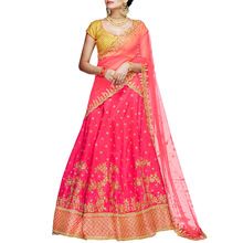 Border Handloom Silk Lehenga Choli