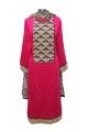 Ethnic Pink Chidiya Cotton Ensemble