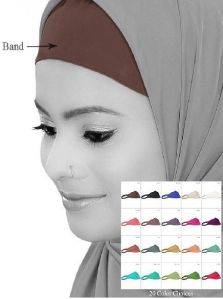 Crepe Headband Under Hijab Band