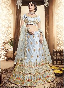 Women Lehenga Choli Grey color Designer