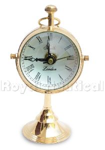 Brass Desk Clock