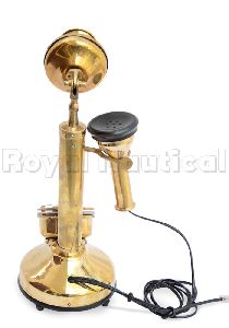Nautical Brass Telephone Old Style