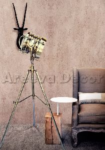 Nautical Designer Tripod Lamp