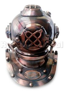 nautical divers helmet