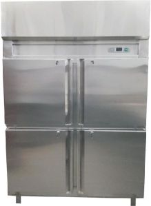 four door vertical refrigerator