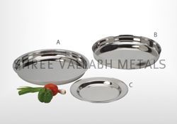 Stainless Steel Soup Plate