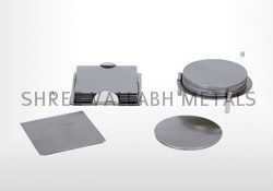 Stainless Steel Square & Round Coaster