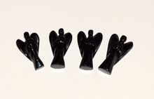 1 Inch Black Tourmaline Gemstone Angels