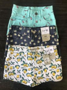 Kids Girls Shorts All over print Brand - Denim Co (Original)