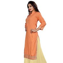 Fancy Kurti with sharara In single Color