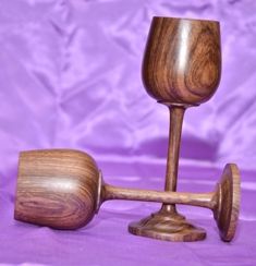 Hardwood Wine Goblet