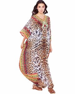 Digital Printed kaftan caftan