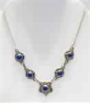 Lapis Lazuli 925 Sterling Silver Necklace