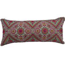 embroidered cushion pillow