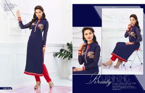 Blue Fancy Kurti