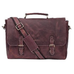 leather briefcase bag