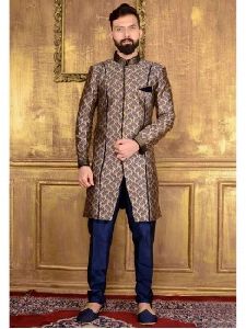 Stone Design Readymade Wedding Sherwani