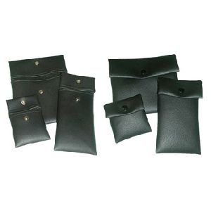 PU leather Press Button Flap Closure Jewelry Bag
