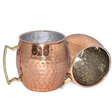 metal beer drinking stein moscow mules 100% pure copper mug cup
