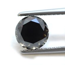Single cut Black Diamond Loose and beads necklace