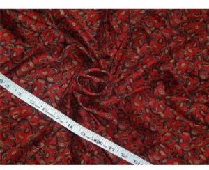 100% silk twill printed fabric