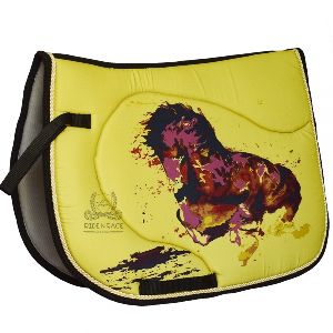 Digital Horse Paint Saddlepad