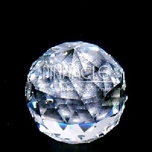 Crystal Faceted Ball