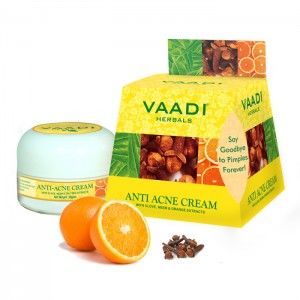 Anti-Acne Cream With Clove, Neem and Orange Extracts